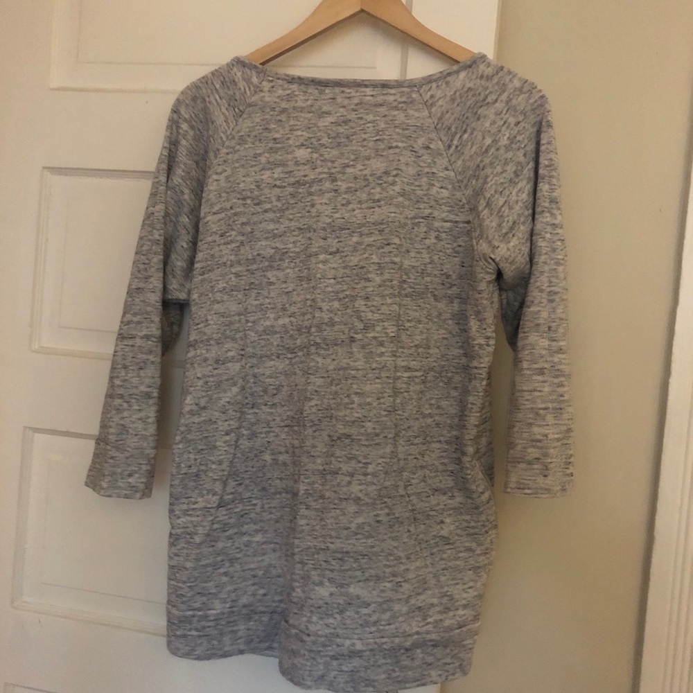 Cynthia Rowley Zippered Lightweight Sweatshirt, L - Picture 6 of 6